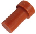 Orange Rubber Sealing Plug, Co