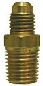 1/2" x 3/8" 45 Degree Flare Male Adapter