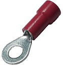 22-18 Ga #8 Ring Terminal PVC