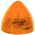 2" Amber LED Beehive Marker Cl