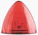 2 1/2" Red LED Beehive Marker