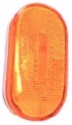 Amber LED Oblong Marker Cleara