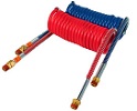 Set of 15' 1/2 x 1/2 Red and B