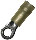 12-10 GA #10 RING TERMINAL NYL