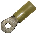 4 Ga 1/4" Ring Terminal Nylon