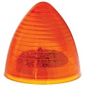 2 1/2" Amber LED Beehive Marke