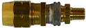 3/8 X 1/4 ABSMale  Connector W