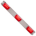 Red LED 3-Light ID Lightbar on