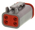 4 Position Plug DT Series for