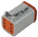 6 Position Plug DT Series for