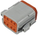 8 Position Plug DT Series for