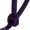 15" 50lb Purple Cable Ties