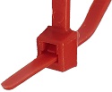4" 18lb Red Cable Ties
